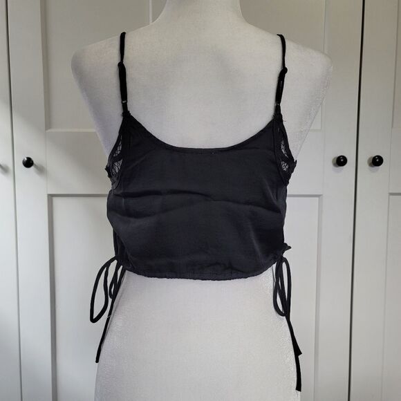 Free people black blouson brami - Picture 2 of 9